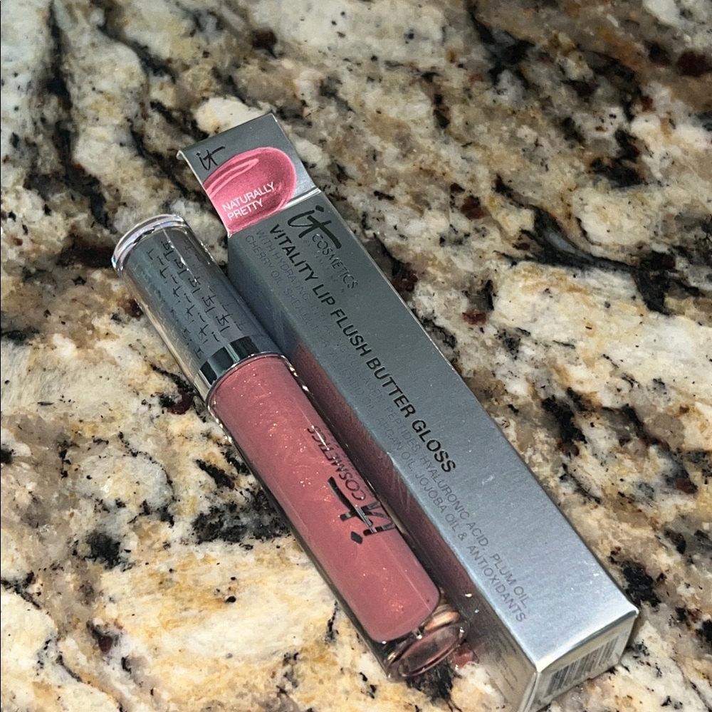 ⚡️💕IT Cosmetics Vitality Lip Flush Butter Gloss Naturally Pretty